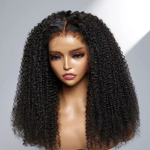 Beautiful brown curly wig with a natural look. Heat resistant, comfortable to wear, and perfect for everyday style.
