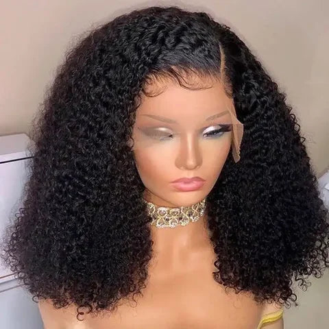 Beautiful brown curly wig with a natural look. Heat resistant, comfortable to wear, and perfect for everyday style.