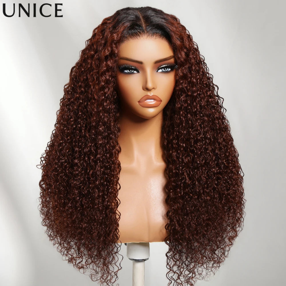 Reddish Brown Ombre Curly Wig

Turn heads with this beautiful reddish brown ombre curly wig made from 100% human hair. Featuring a 13x4 HD lace front and natural-looking curls, this wig is soft, comfortable, and ready to wear.

✅ 100% Human Hair
✅ 13x4 HD