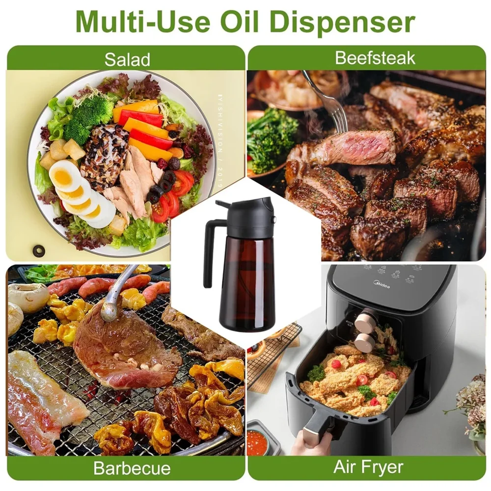 Premium Olive Oil Sprayer for Air Fryer & Cooking