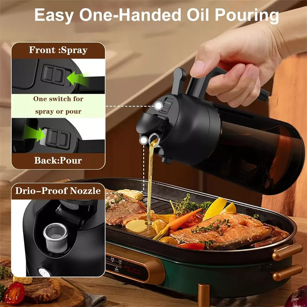 Premium Olive Oil Sprayer for Air Fryer & Cooking