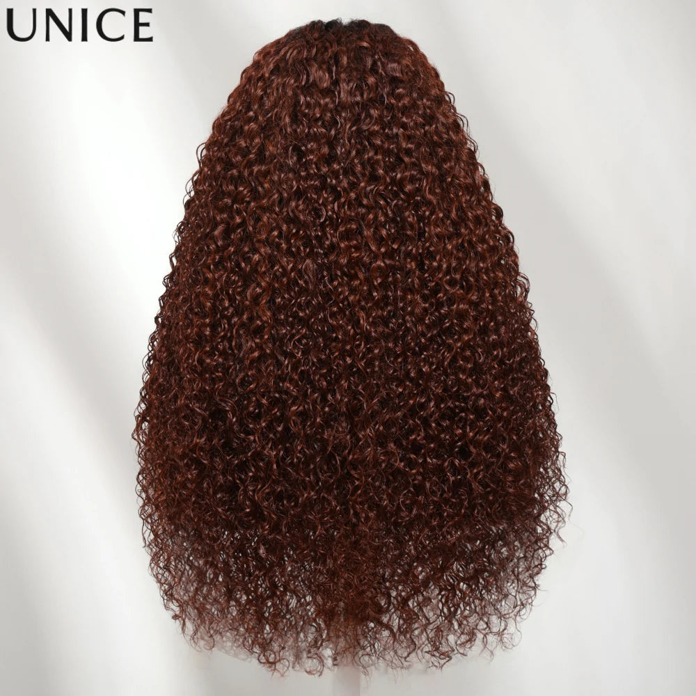 Reddish Brown Ombre Curly Wig

Turn heads with this beautiful reddish brown ombre curly wig made from 100% human hair. Featuring a 13x4 HD lace front and natural-looking curls, this wig is soft, comfortable, and ready to wear.

✅ 100% Human Hair
✅ 13x4 HD