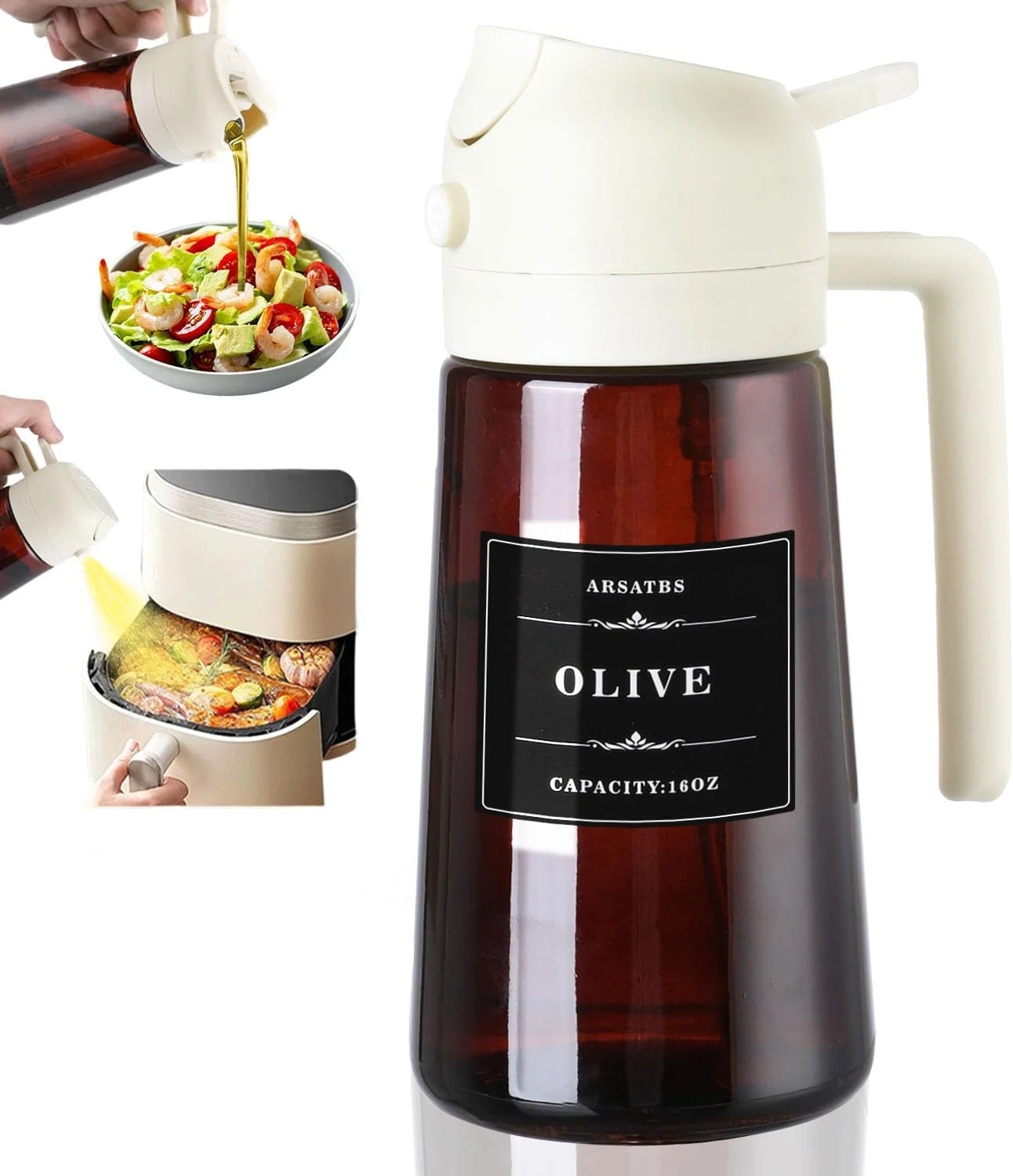 Premium Olive Oil Sprayer for Air Fryer & Cooking