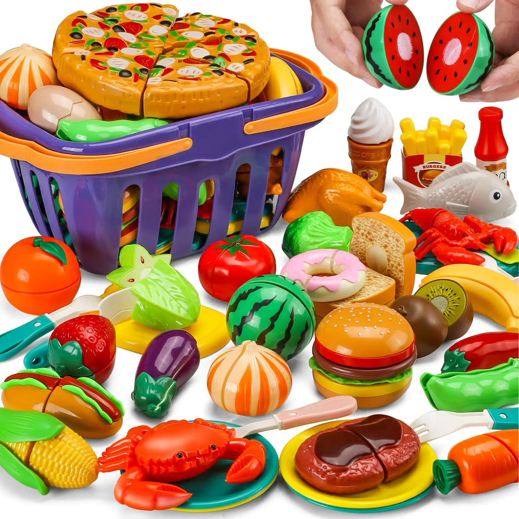 Kids Pretend Play Kitchen Toy Set