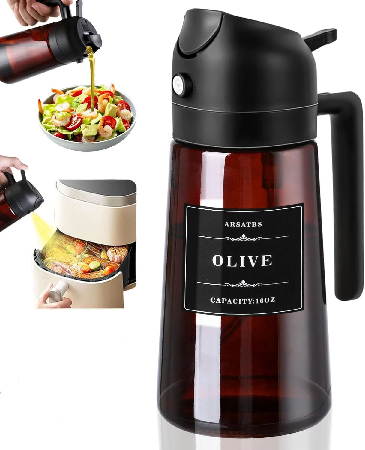 Premium Olive Oil Sprayer for Air Fryer & Cooking